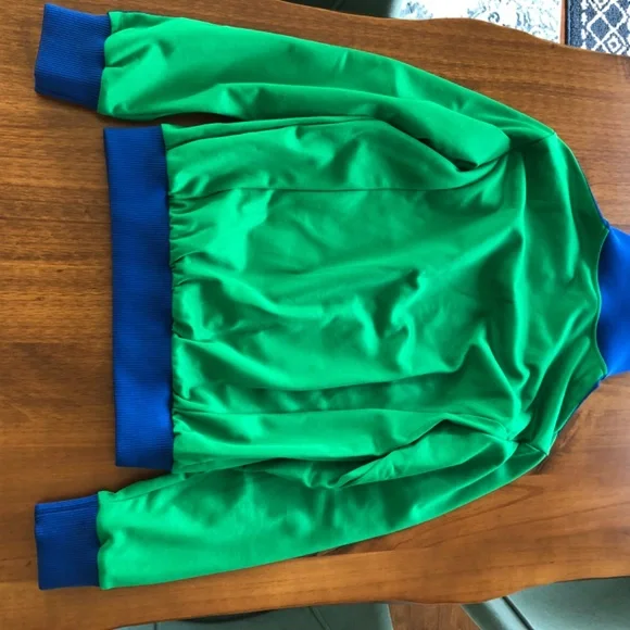 Adidas adicolor tracksuit blue green new rare small